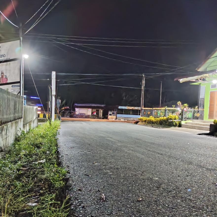 Kegiatan Ronda Malam GG.SMA Kelurahan Aek Pining Berlangsung Aman dan Terkendali.. 